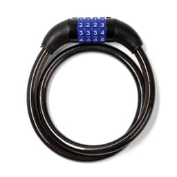 Замок навесной велосипедный LOCKLAND, кодовый, 12×800 мм