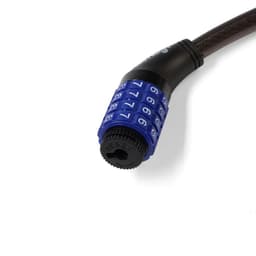 Замок навесной велосипедный LOCKLAND, кодовый, 12×800 мм