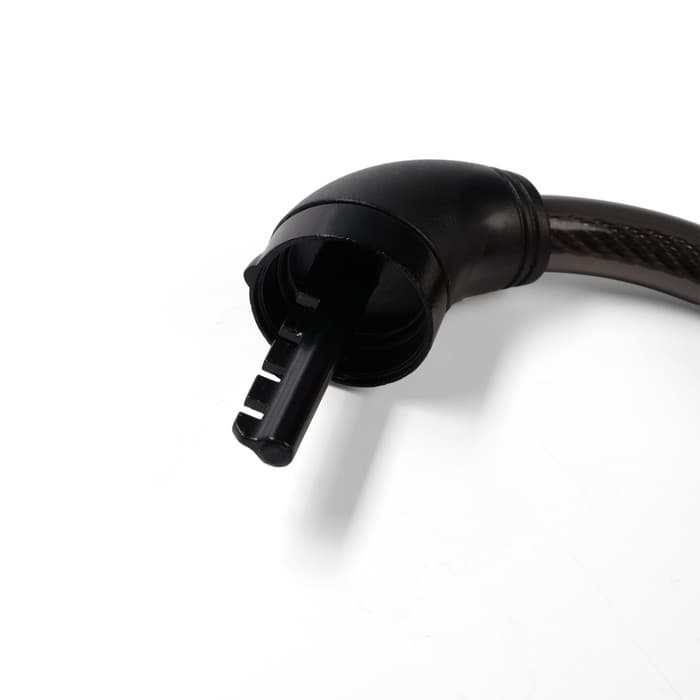 Замок навесной велосипедный LOCKLAND, кодовый, 12×1000 мм