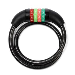 Замок навесной велосипедный LOCKLAND, кодовый, 10×650 мм