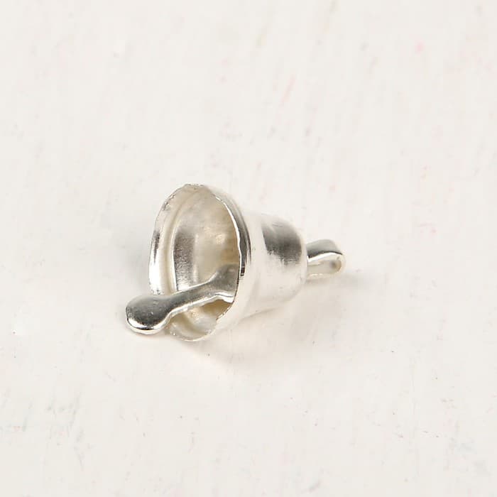 Колокольчик для рукоделия, набор 40 шт., размер 1 шт. — 0.6 см, серебряный