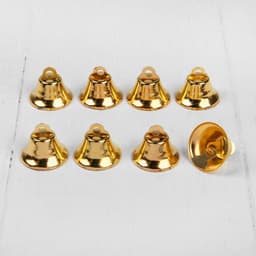 Колокольчик для рукоделия, набор 8 шт., размер 1 шт. — 2.1 см, золотой