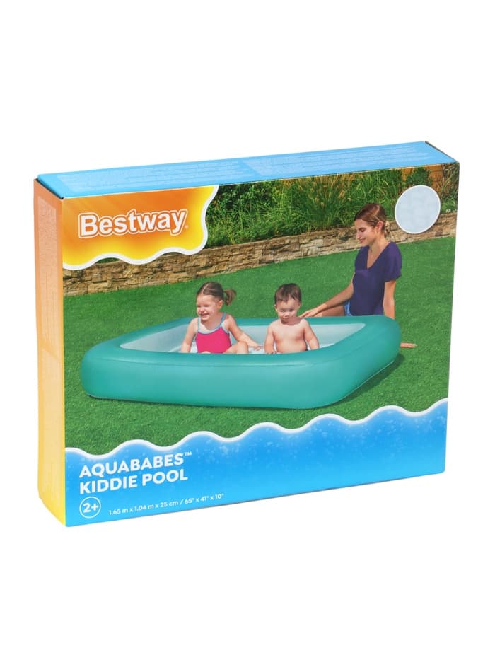 Бассейн надувной Bestway 51115, 165×104×25 см, с надувным дном, от 2 лет