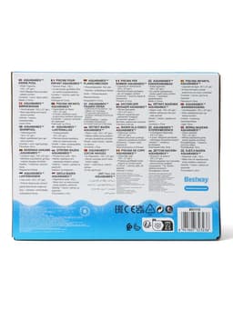 Бассейн надувной Bestway 51115, 165×104×25 см, с надувным дном, от 2 лет