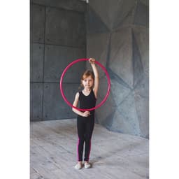 Обруч для художественной гимнастики Grace Dance, профессиональный, d=75 см, малиновый