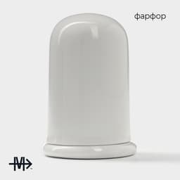 Подставка под зубочистки Magistro «Бланш», d=5 см, фарфор, белая