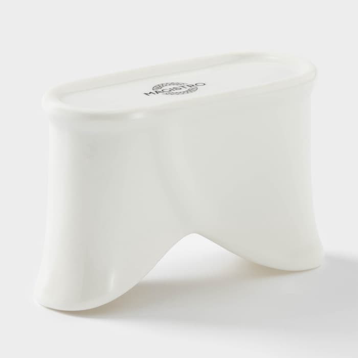 Салфетница Magistro «Бланш», 11.5×5×8 см, фарфор, белая
