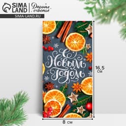 Конверт для денег «Волшебного Нового Года», 16.5×8 см