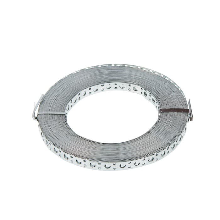 Лента перфорированная для вентиляции ТУНДРА krep, 12×0.5 мм, прямая, 25 м