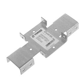 Крепеж для забора ТУНДРА krep,«х-кронштейн» 60×40 мм