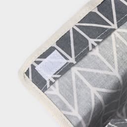 Органайзер для мелочей Доляна «Зиг-заг», 6 карманов, 25×13×18 см, серый