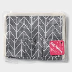 Органайзер для мелочей Доляна «Зиг-заг», 6 карманов, 25×13×18 см, серый