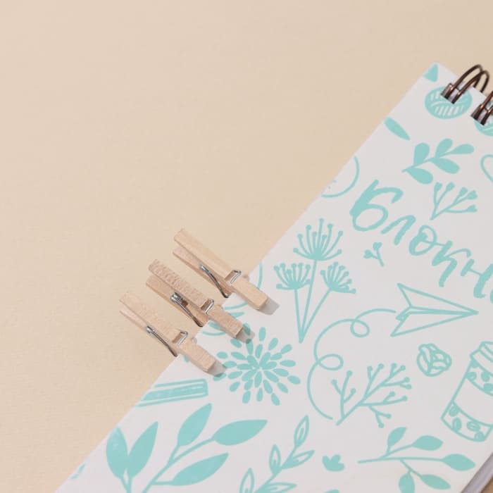 Прищепки Доляна, деревянные, 2.5×0.7 см, 24 шт.