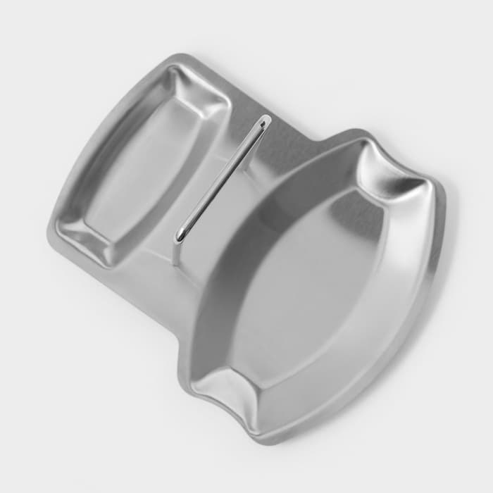 Подставка для крышки и ложки, 19.5×16 см, нержавеющая сталь