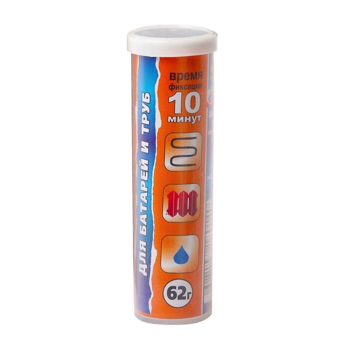 Холодная сварка Ремтека Титан РМ 0103, для батарей и труб, 55 г