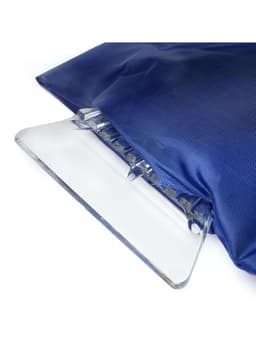 Скребок-варежка TORSO, ширина скребка 11 см, синий