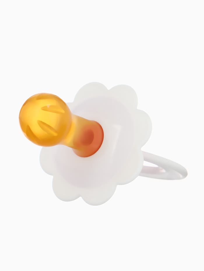 Соска - пустышка латексная классическая «Ромашка», от 0 мес., цвет МИКС