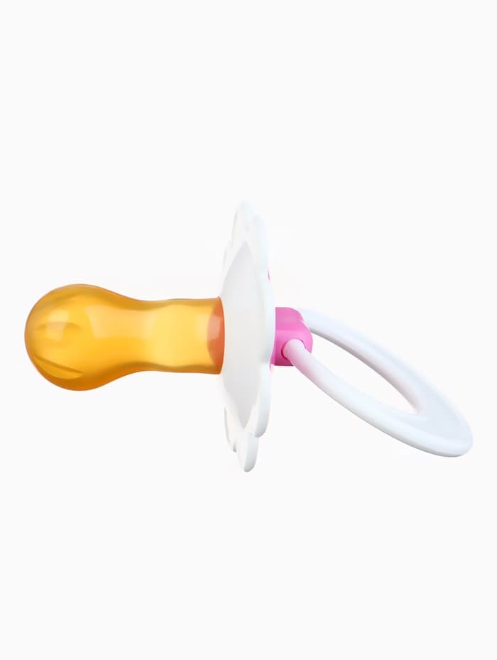 Соска - пустышка латексная классическая «Ромашка», от 0 мес., цвет МИКС