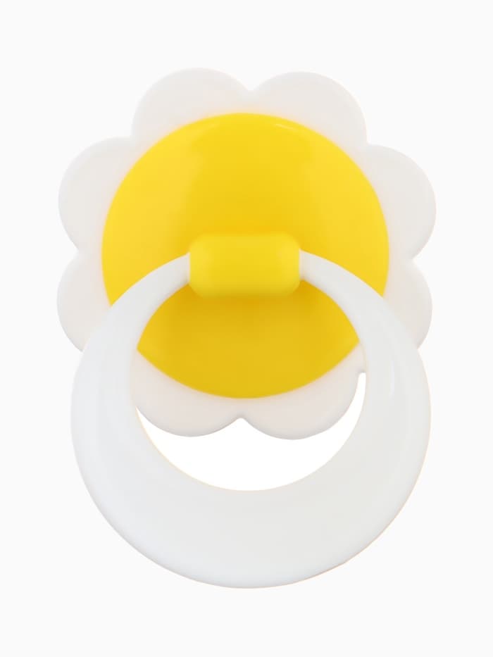 Соска - пустышка латексная классическая «Ромашка», от 0 мес., цвет МИКС