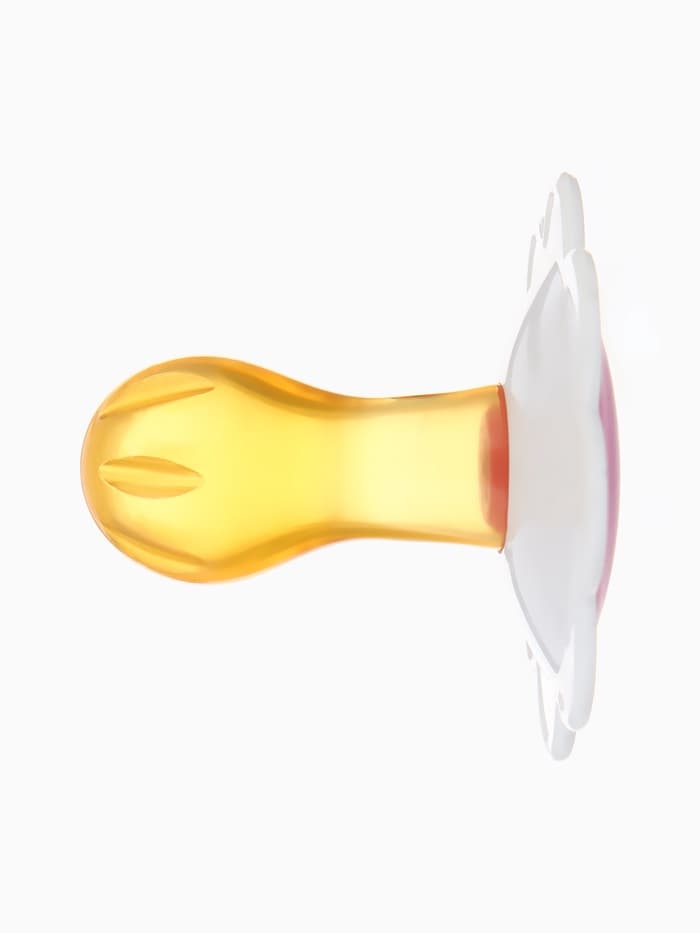 Соска - пустышка классическая, латекс, +0 мес., «Ромашка», цвет МИКС