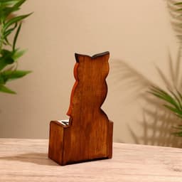 Вечный календарь настольный «Сова», 10.5×5×19 см, дерево