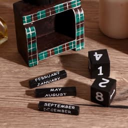 Вечный календарь настольный «Сова у камина», 9.5×4×17 см, дерево, МИКС