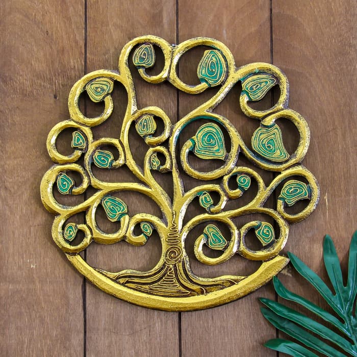 Панно настенное «Древо жизни», 30×30×1 см