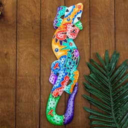 Панно настенное «Геккон океан», 11×1.1×50 см