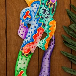 Панно настенное «Геккон океан», 11×1.1×50 см