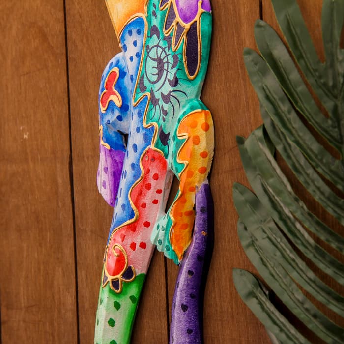 Панно настенное «Геккон океан», 11×1.1×50 см