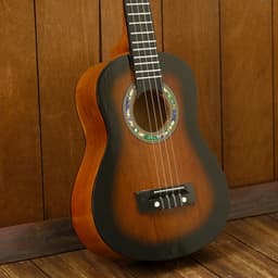 Сувенирный музыкальный инструмент Гитара - укулеле «Тёмная ночь», 55×20×6 см, МИКС