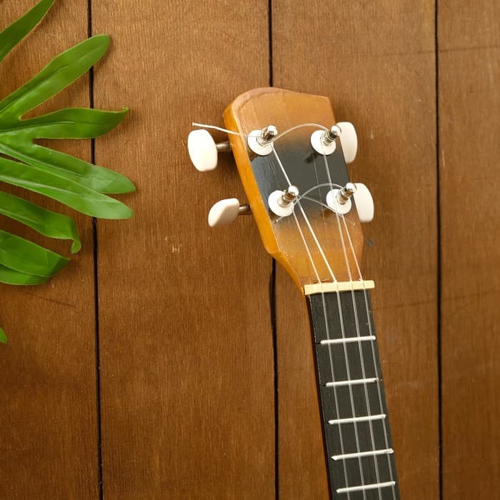 Сувенирный музыкальный инструмент Гитара - укулеле «Тёмная ночь», 55×20×6 см, МИКС