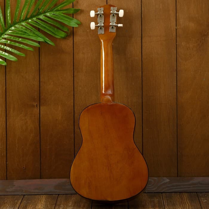 Сувенирный музыкальный инструмент Гитара - укулеле «Тёмная ночь», 55×20×6 см, МИКС