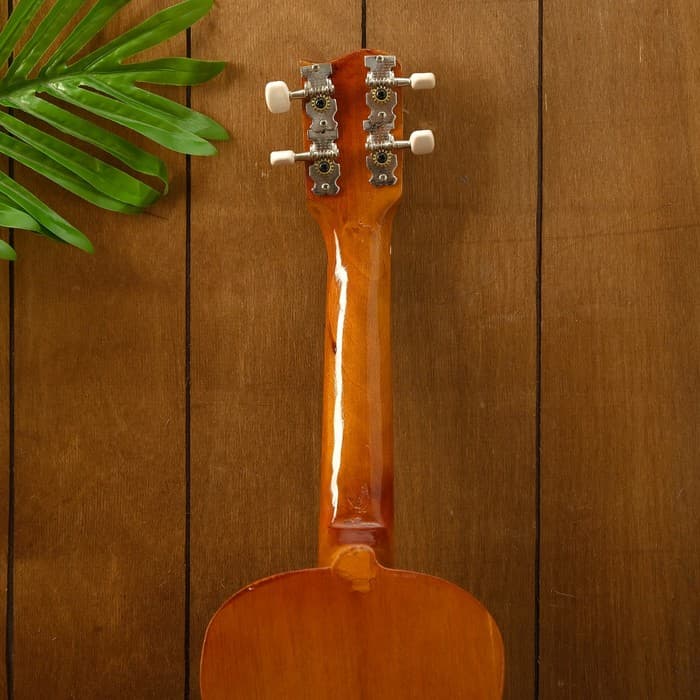 Сувенирный музыкальный инструмент Гитара - укулеле «Закат», 55×20×6 см