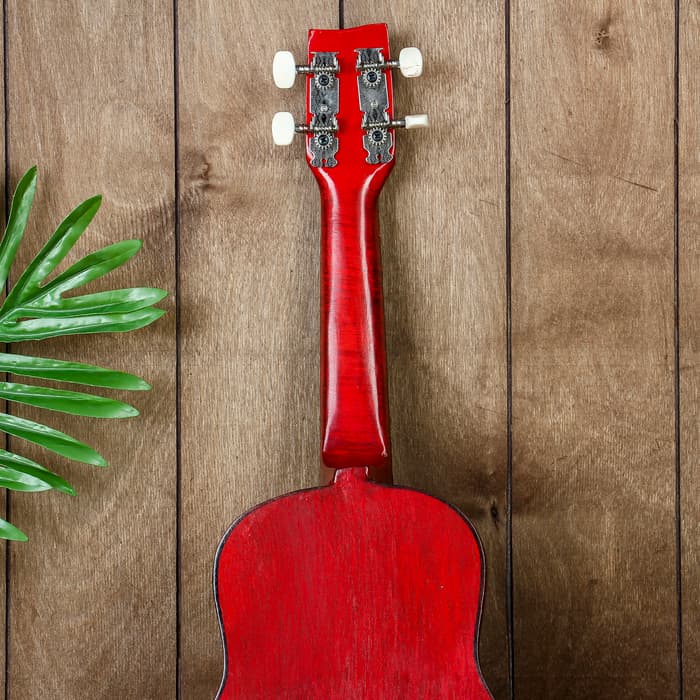 Сувенирный музыкальный инструмент Гитара - укулеле «Закат», 55×20×6 см