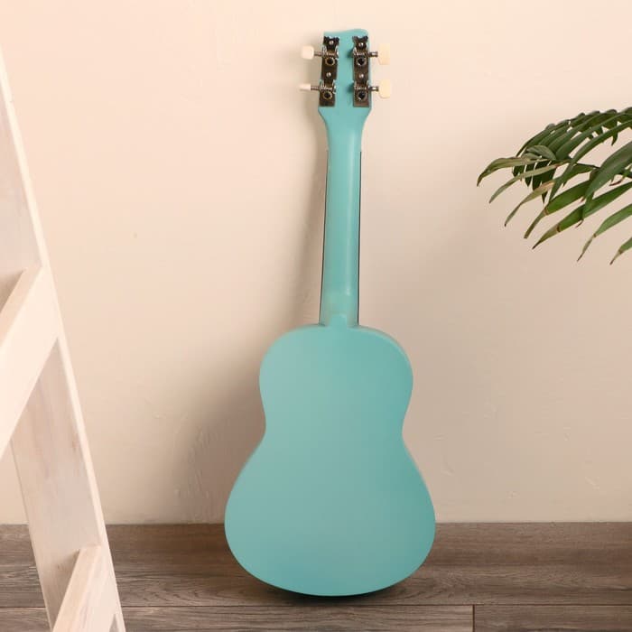 Сувенирный музыкальный инструмент гитара-укулеле «Любовь», 55×20×6 см