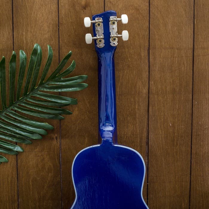 Сувенирный музыкальный инструмент гитара-укулеле «Цветы», 55×20×6 см