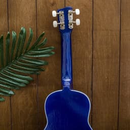 Сувенирный музыкальный инструмент гитара-укулеле «Цветы», 55×20×6 см