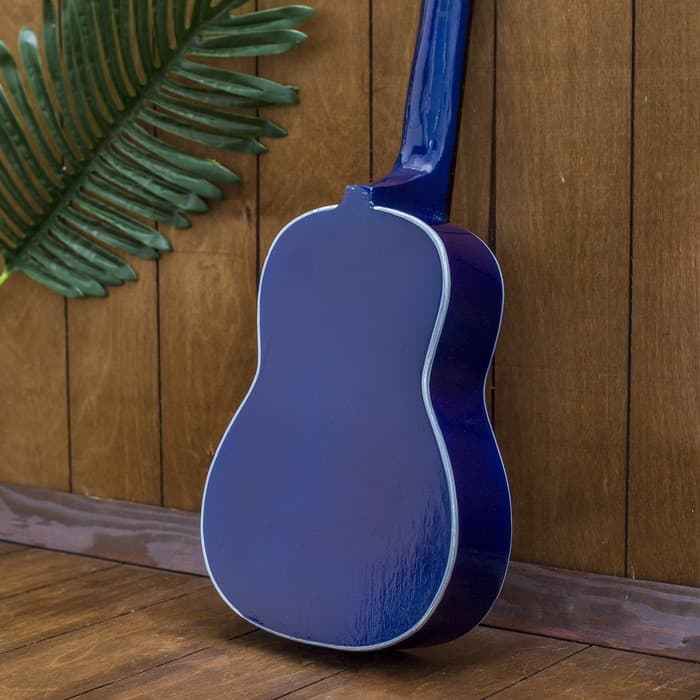 Сувенирный музыкальный инструмент гитара-укулеле «Цветы», 55×20×6 см