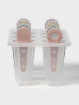 Форма для мороженого Доляна «Леденец», 15×12×12 см, 8 ячеек, пластик, прозрачная