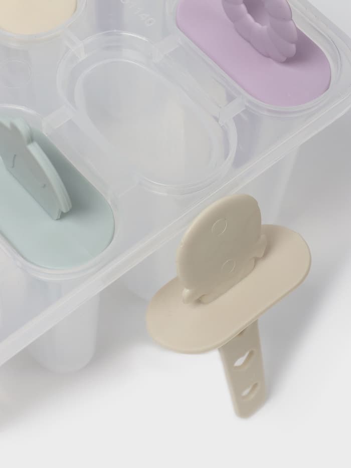 Форма для мороженого Доляна «Леденец», 15×12×12 см, 8 ячеек, пластик, прозрачная