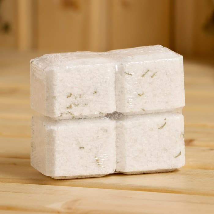 Соляной брикет набор для бани «Легкого пара», кедр