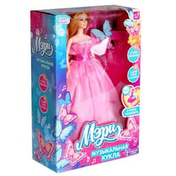Кукла музыкальная Happy Valley «Мери»: поёт, танцует, рассказывает стихи и сказки, на пульте управление, высота 30 см, МИКС