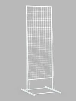 Стенд, двухсторонний, 71×63×186 см, белый