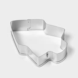 Формы для печенья новогодние «Рождество», набор 4 шт., нержавеющая сталь, серебристые