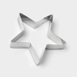 Формы для печенья Доляна «Домик.Круг.Сердце.Звезда», набор 12 шт., металл, серебристые