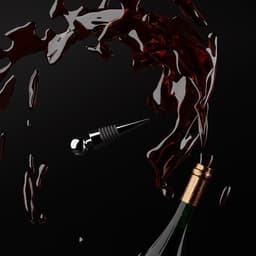 Пробка для бутылки Доляна «Шар», 9 см, серебристая