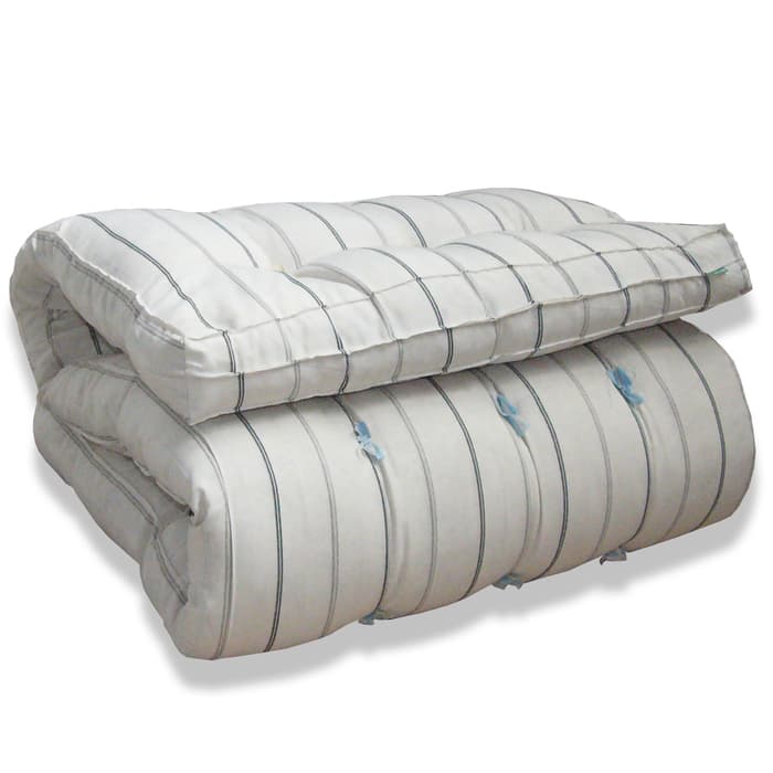 Матрас ватный «ВикториС», размер 70×190 см, чехол тик