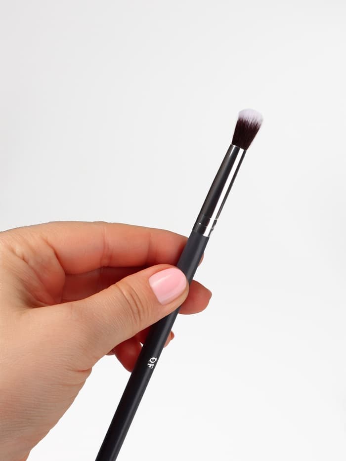 Кисть для макияжа Brush GRAPHITE, 18.5 (±1) см, тёмно-серая