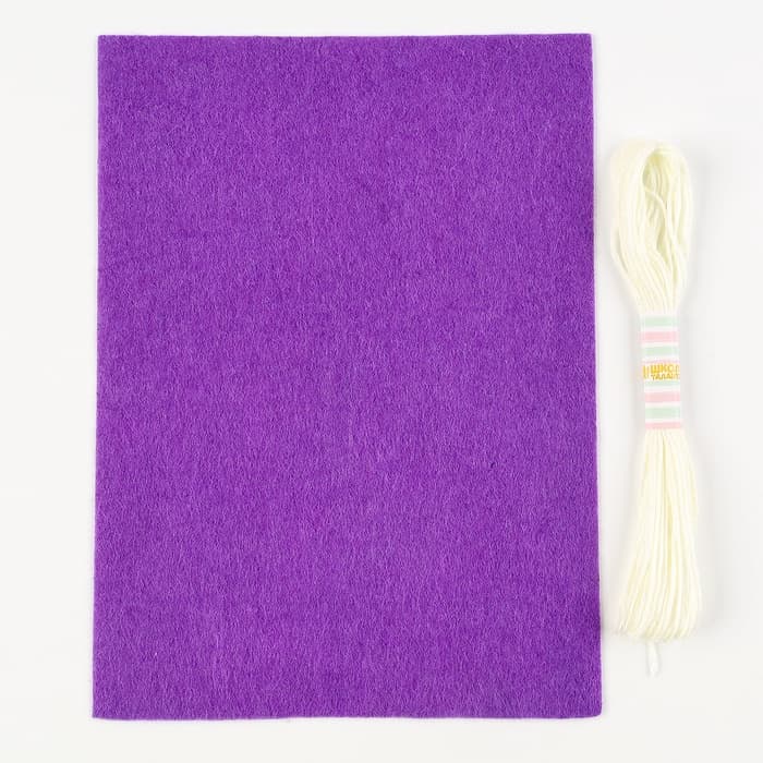 Игрушка из фетра своими руками с термонаклейкой «Сова», набор для шитья